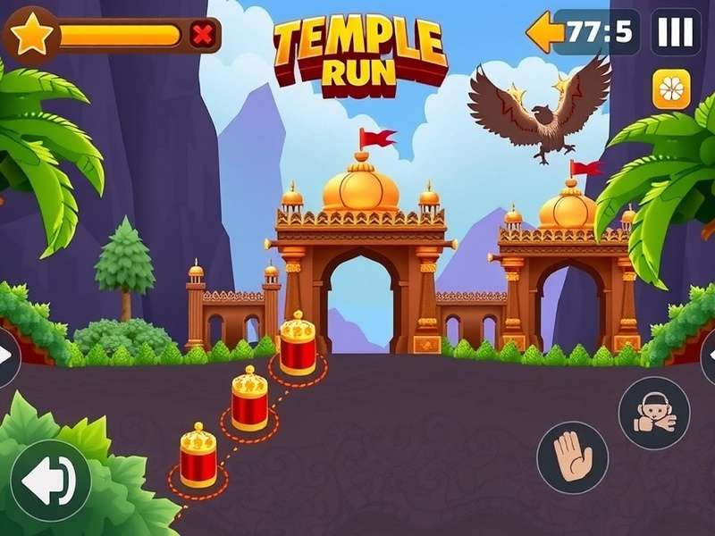 Temple Run Game Online Poki Free Screenshot