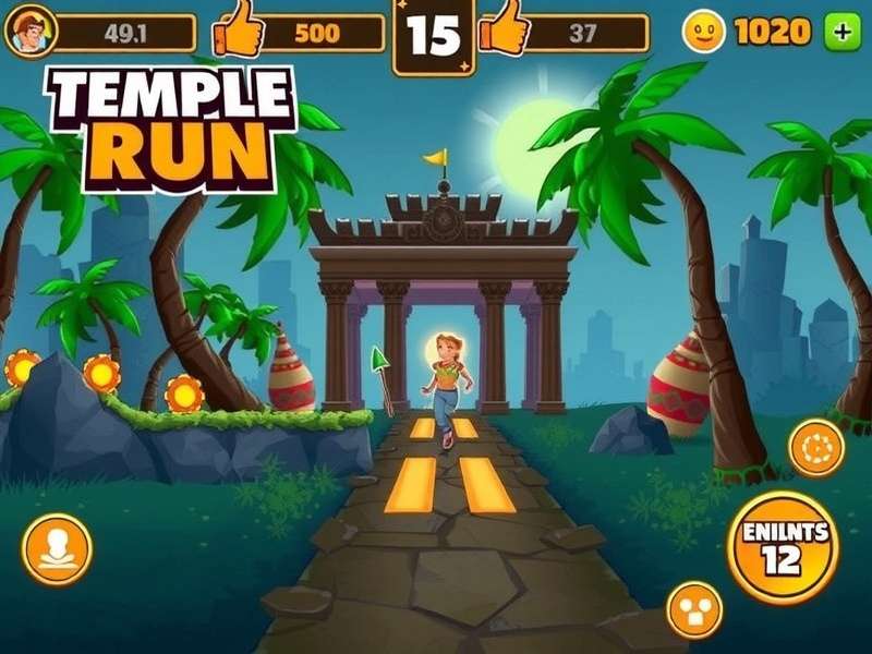 Temple Run Game Screenshot