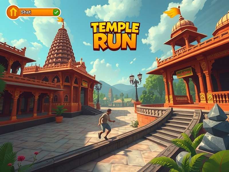 Temple Run Game Playing Video