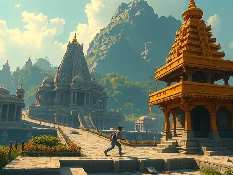 Temple Run PC Version gameplay screenshot