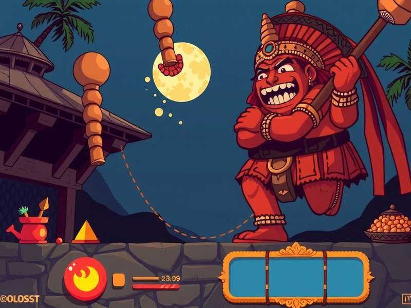 Temple Run Monster Chase Scene