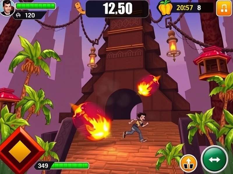 Temple Run 2 Statistics Chart
