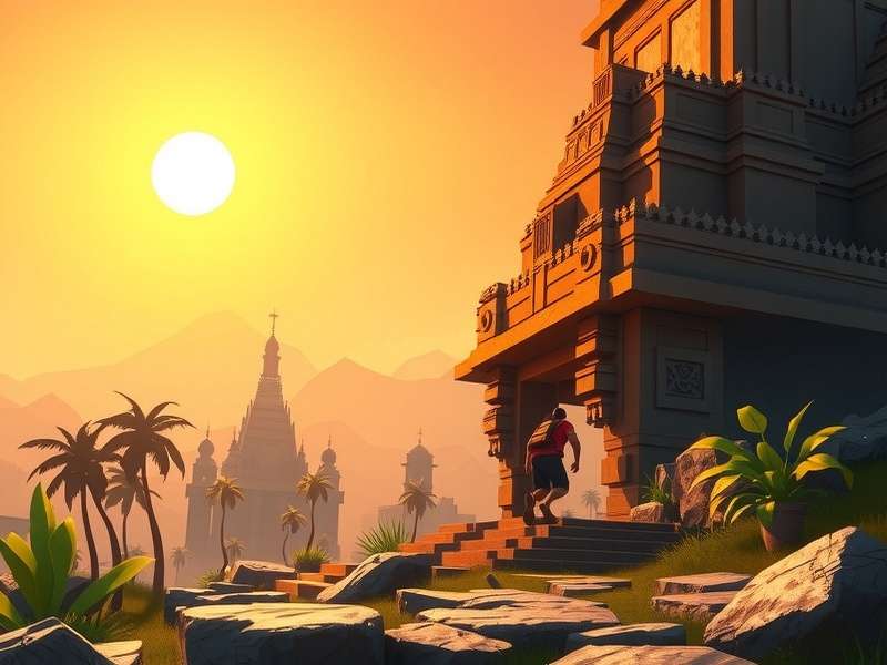 Temple Run 2 Chromebook Extension gameplay screenshot