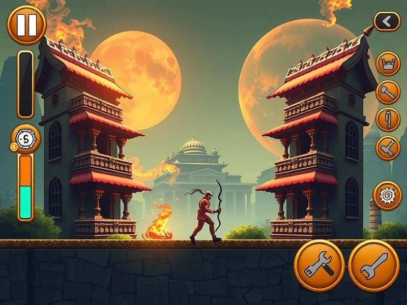 Temple Run iOS गेमप्ले स्क्रीनशॉट
