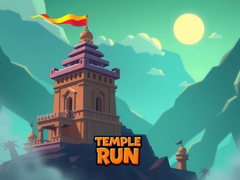 Temple Run App Logo - प्रसिद्ध मोबाइल गेम का लोगो