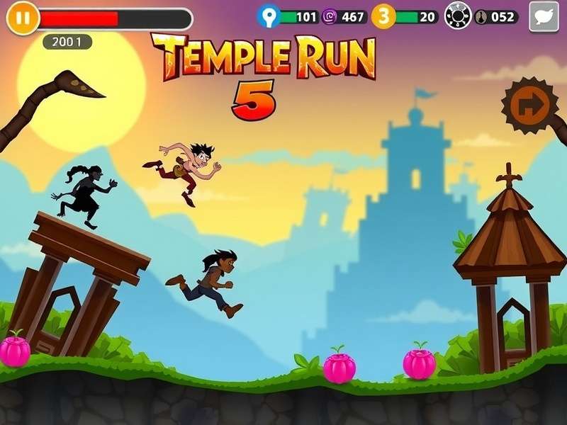 Temple Run 5 Game Screenshot