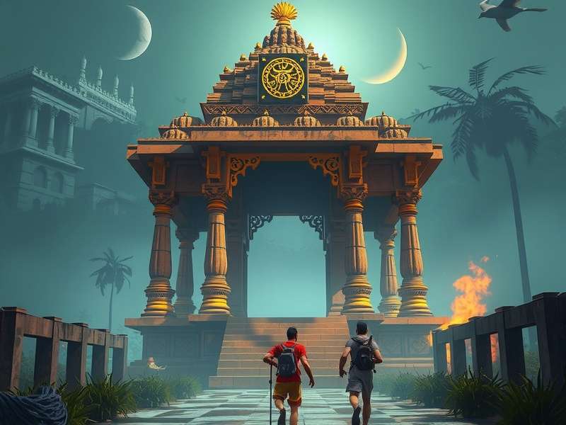 Temple Run VR Quest 4 गेमप्ले दृश्य