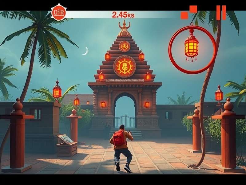 Temple Run Mixed Reality Gameplay