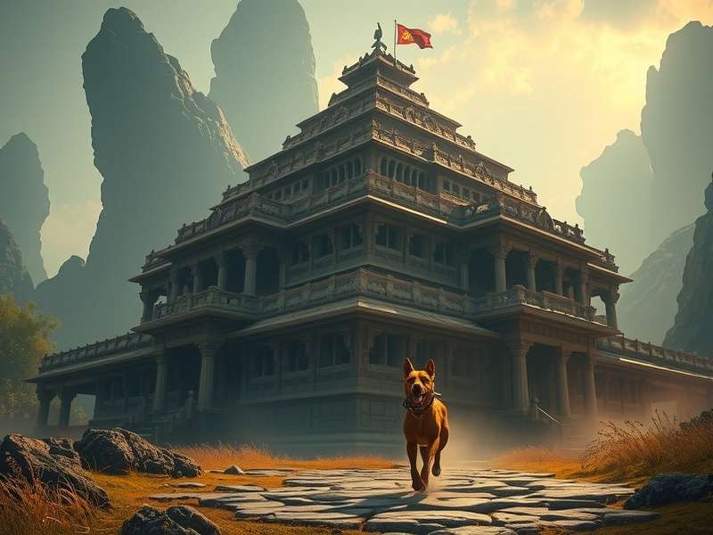 Temple Run Oz Osteosarcoma Dog गेमप्ले