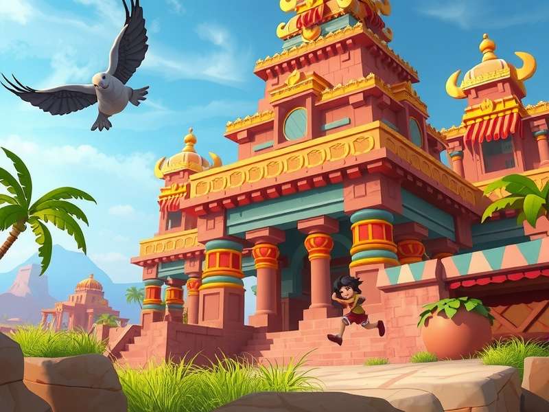 Temple Run Oz gameplay screenshot