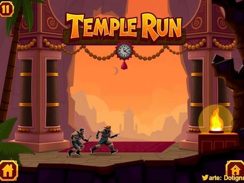 Temple Run PC Game Screenshot