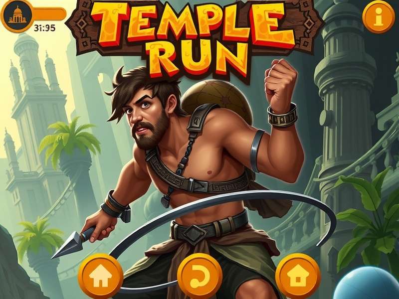 Temple Run Gameplay Screenshot