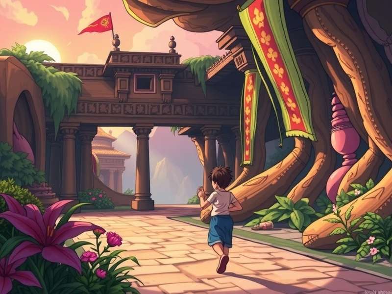 Temple Run 2 Anime To gameplay screenshot