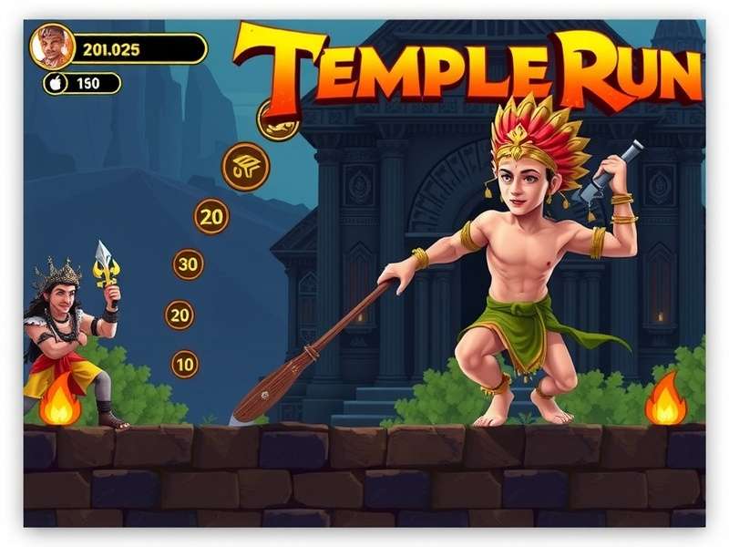 Temple Run Game Screenshot