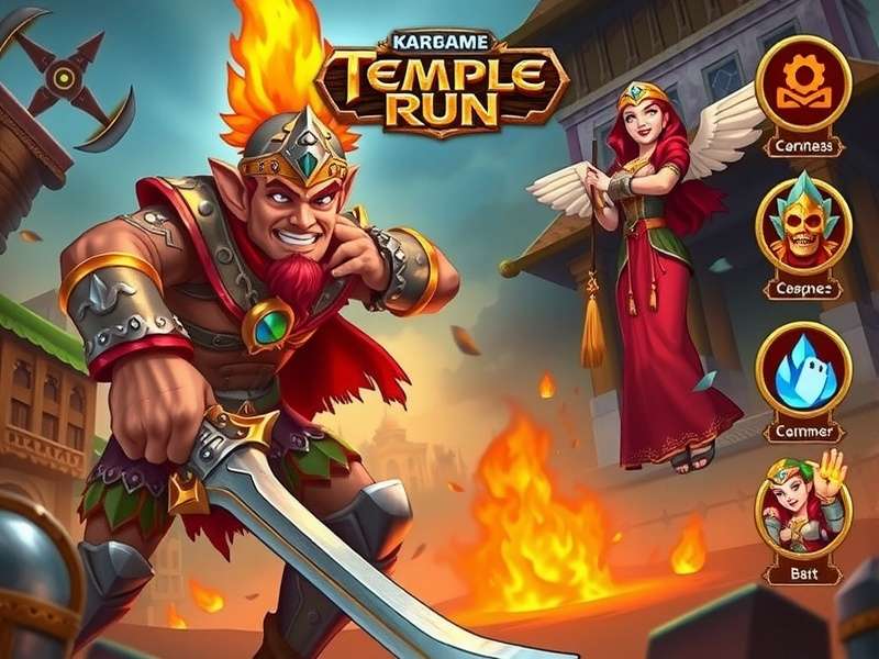 Temple Run Game Screenshot