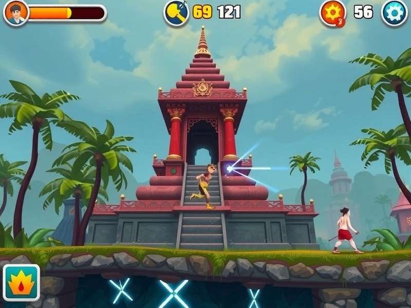 Temple Run Gameplay Screenshot
