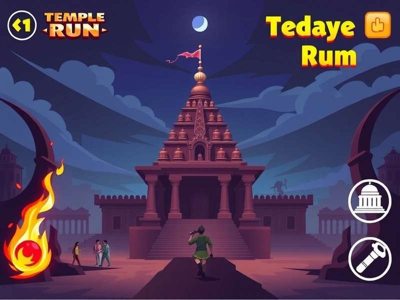 Temple Run Download Statistics Chart