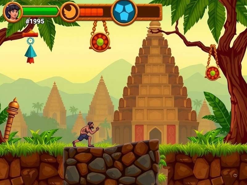 Temple Run GBATemp 2 कंट्रोल्स डायग्राम