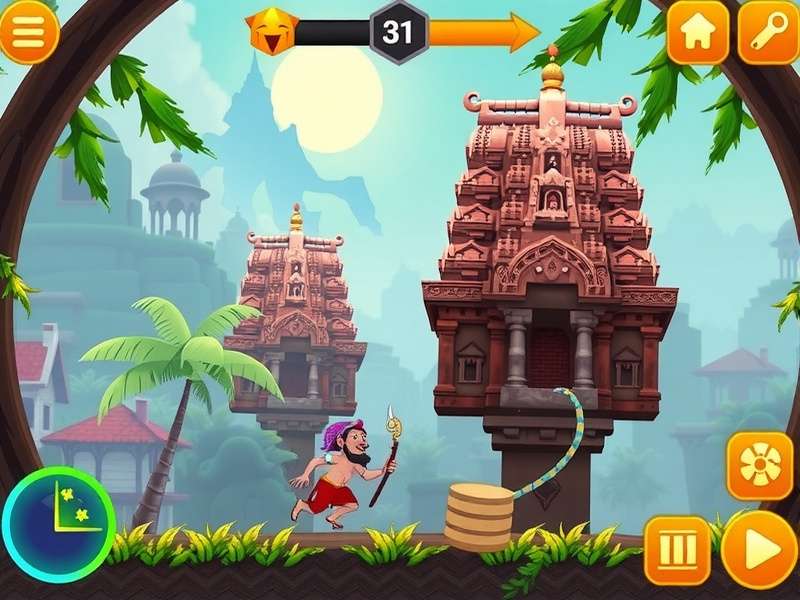 Temple Run Game Screenshot