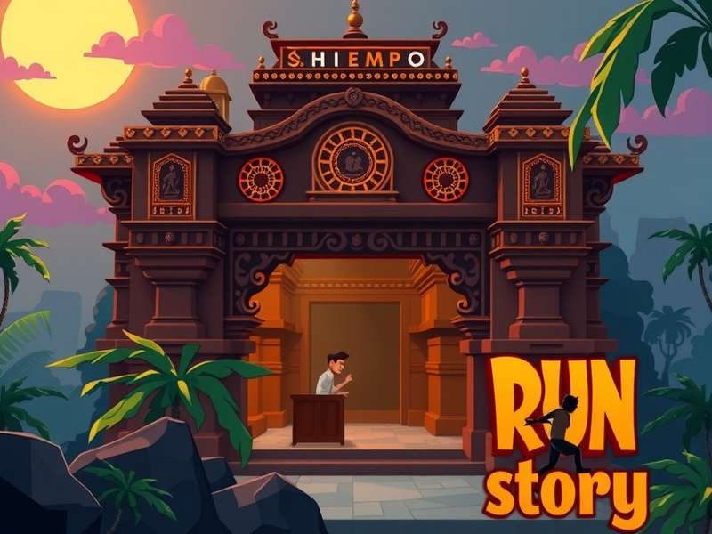 Temple Run Gameplay Screenshot