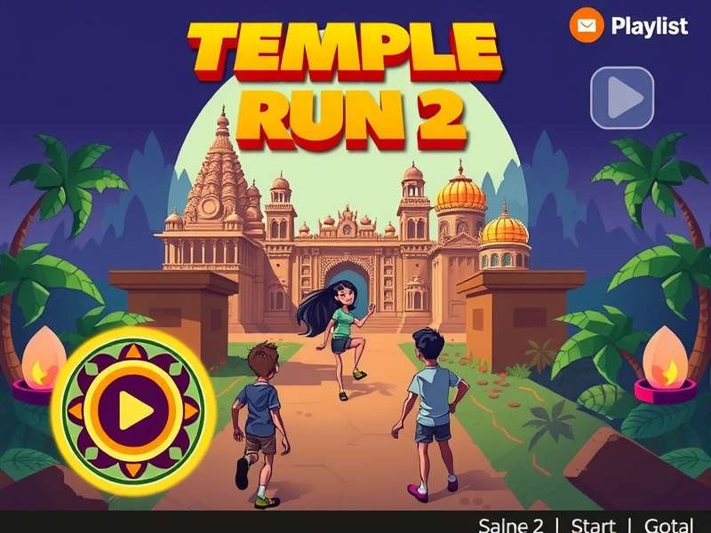 Temple Run 2 Playlist Maker इंटरफेस