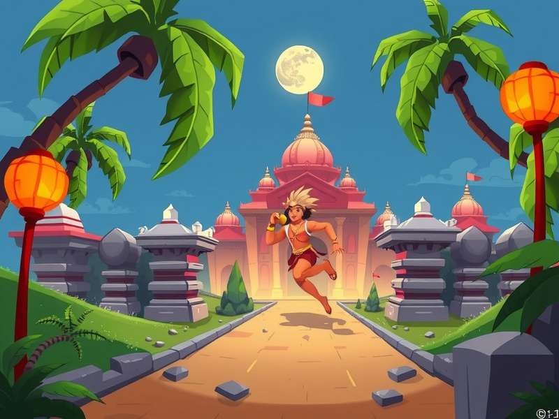 Temple Run 2 power-ups and coins collection