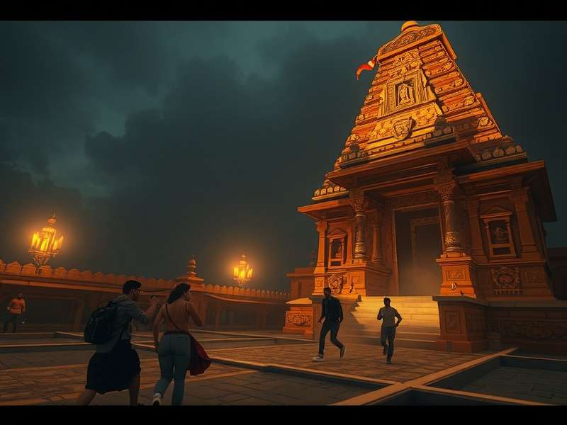 Temple Run monster death scene