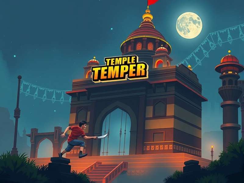 लैपटॉप पर Temple Run स्क्रीनशॉट