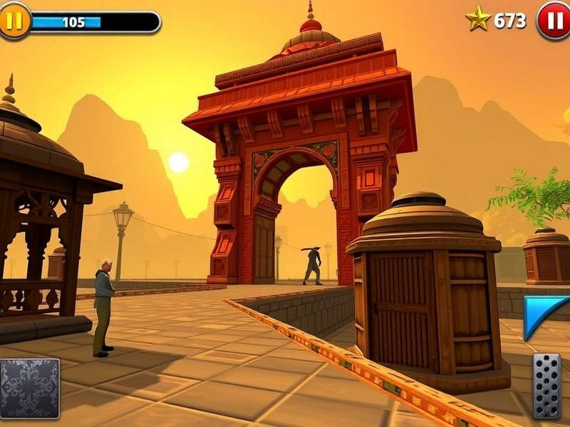 Temple Run 3D gameplay video screenshot