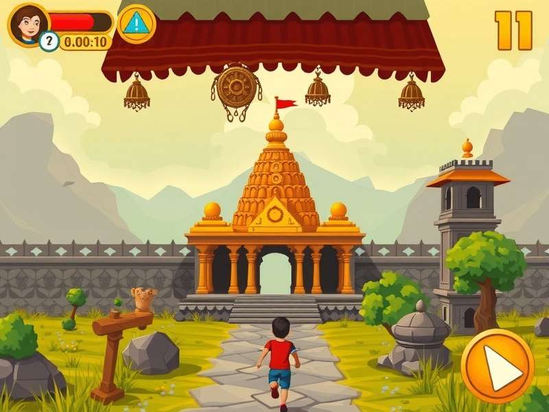 Temple Run Gameplay on Google