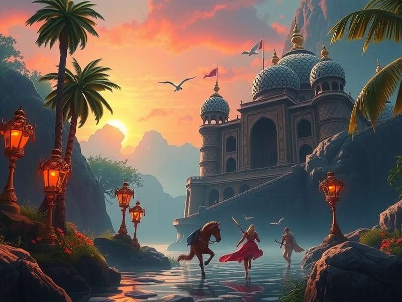Temple Run 2 Enchanted Palace BGM