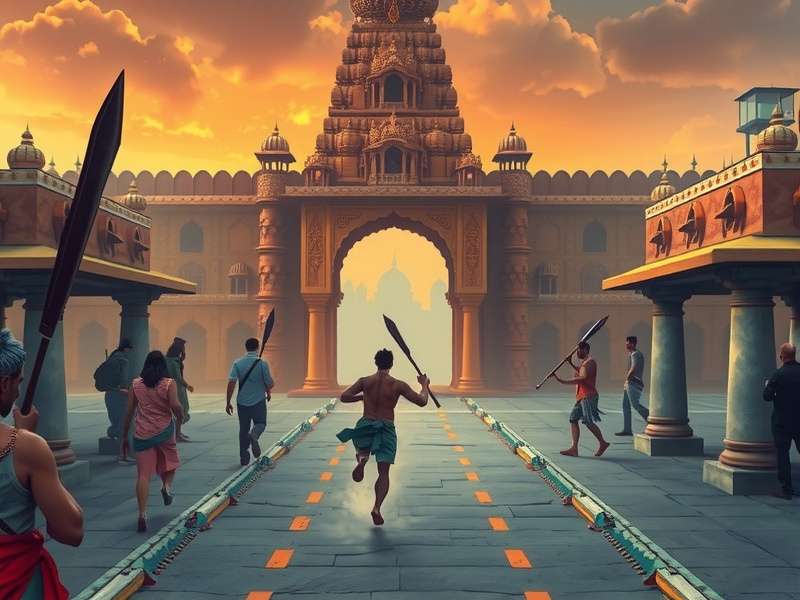 Temple Run Man Gameplay