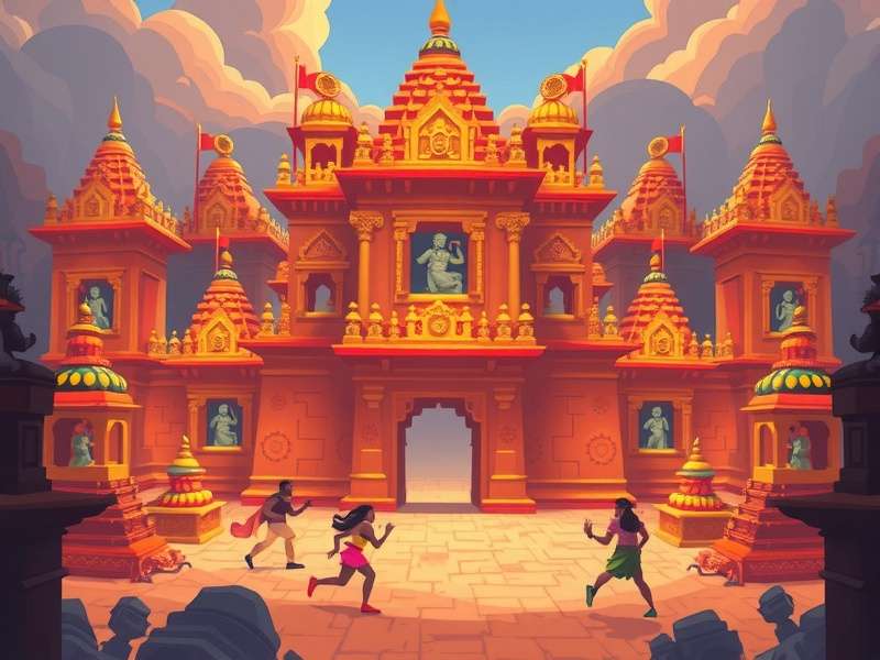 Temple Run Game Screenshot