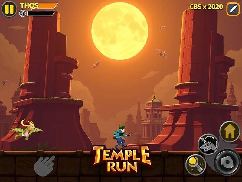 Temple Run Two25 Photos App इंटरफेस