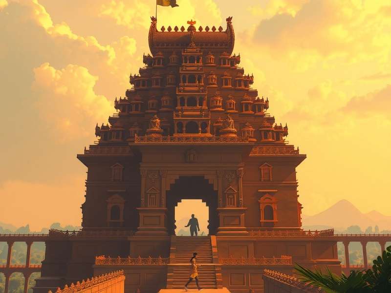 Temple Run Gameplay Screenshot