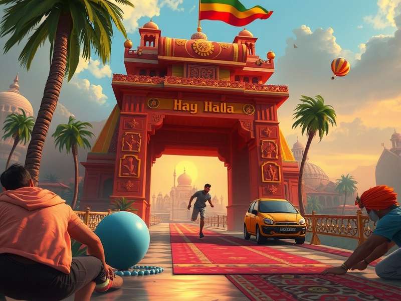 Temple Run 2 Falling in Reverse gameplay screenshot