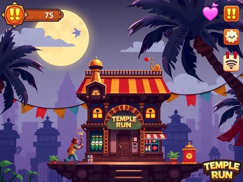 Temple Run iOS Store Interface
