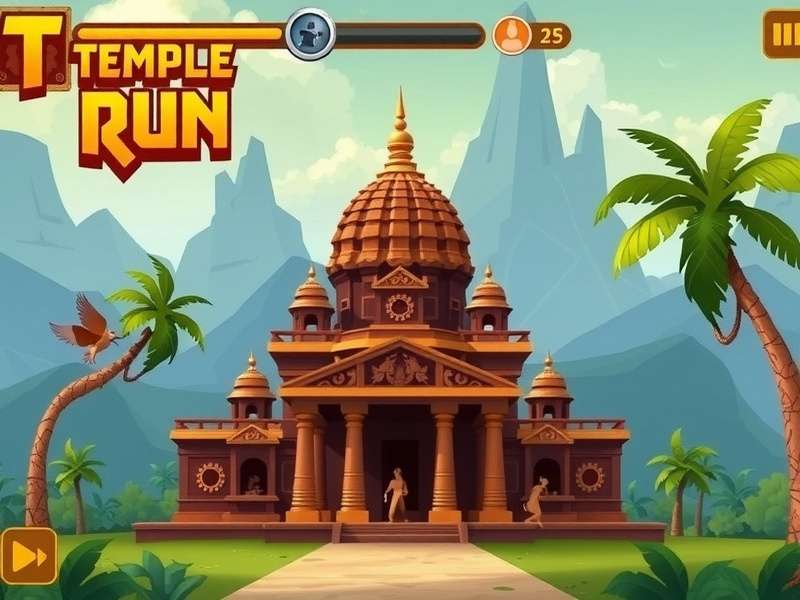 Temple Run 3 iOS 15.7 गेमप्ले