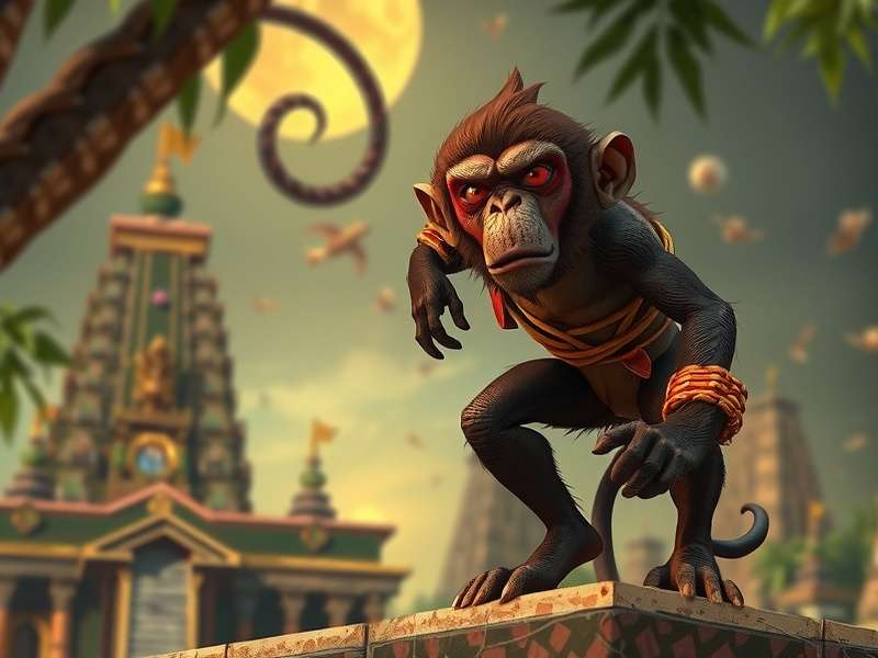 Demon Monkey Temple Run 2 gameplay screenshot