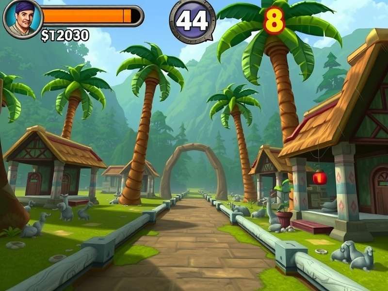 Temple Run 2011 गेमप्ले स्क्रीनशॉट