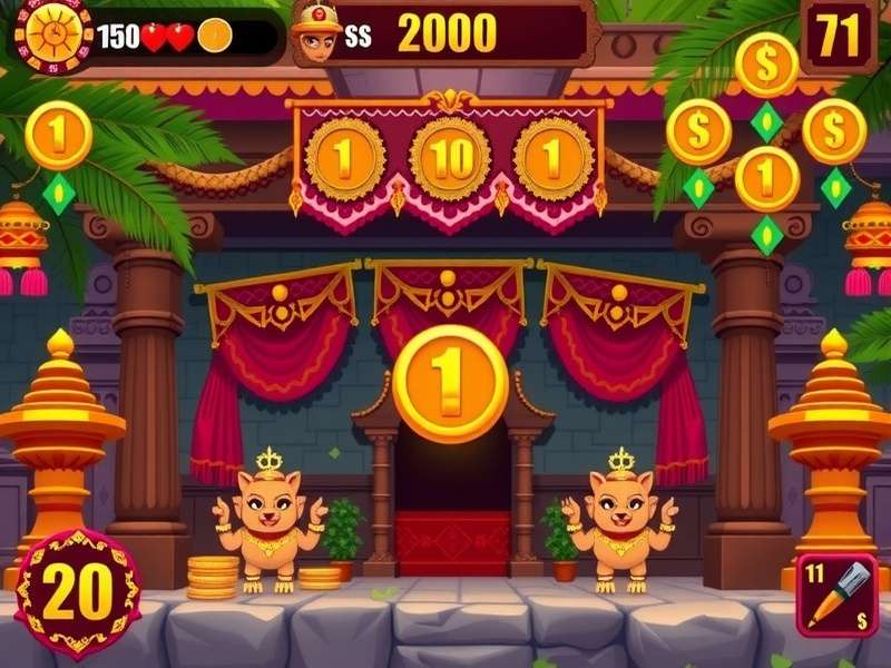 Temple Run Game Coins Collection