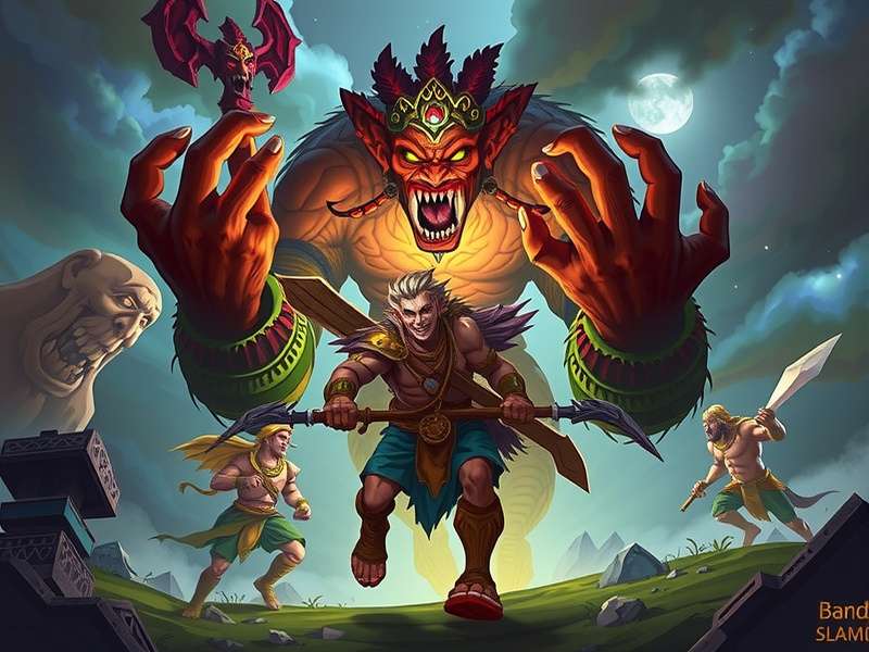 Temple Run Malevolent Creatures chasing character