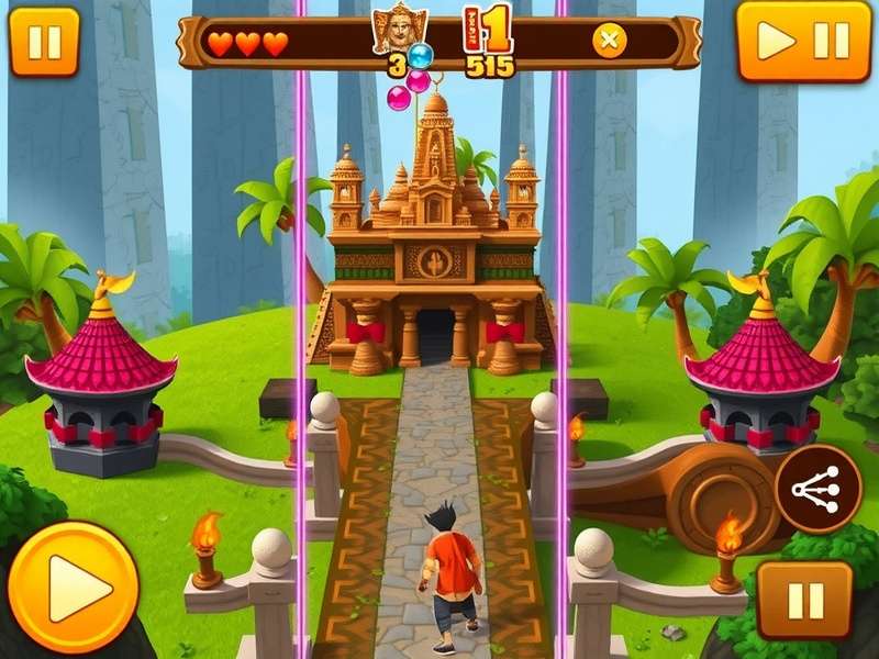 Temple Run Gameplay Screenshot