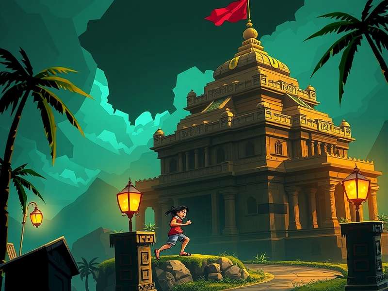 Temple Run Monster Chase Wallpaper