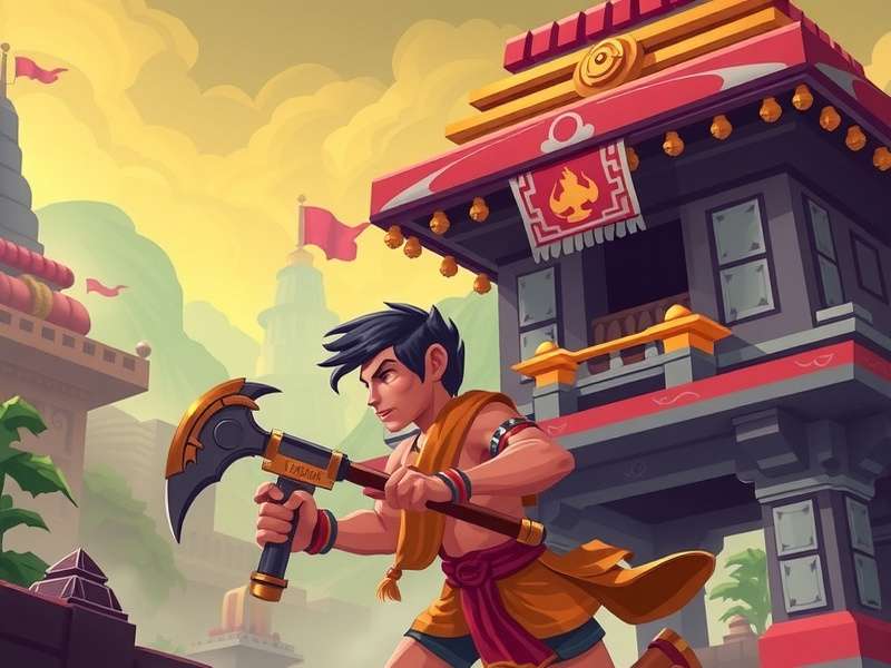 Barry Bones Temple Run Character