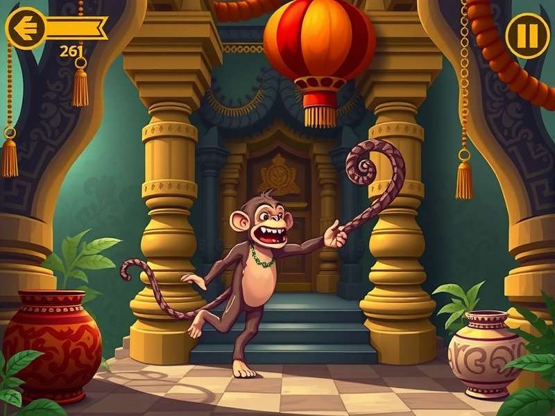 Temple Run बंदर हंसते हुए GIF