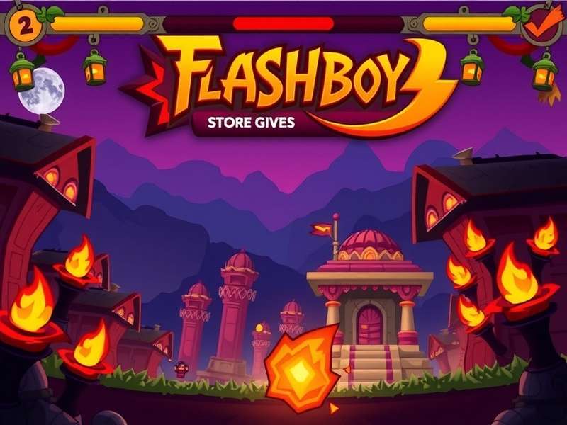Temple Run Flashboy Plus gameplay screenshot