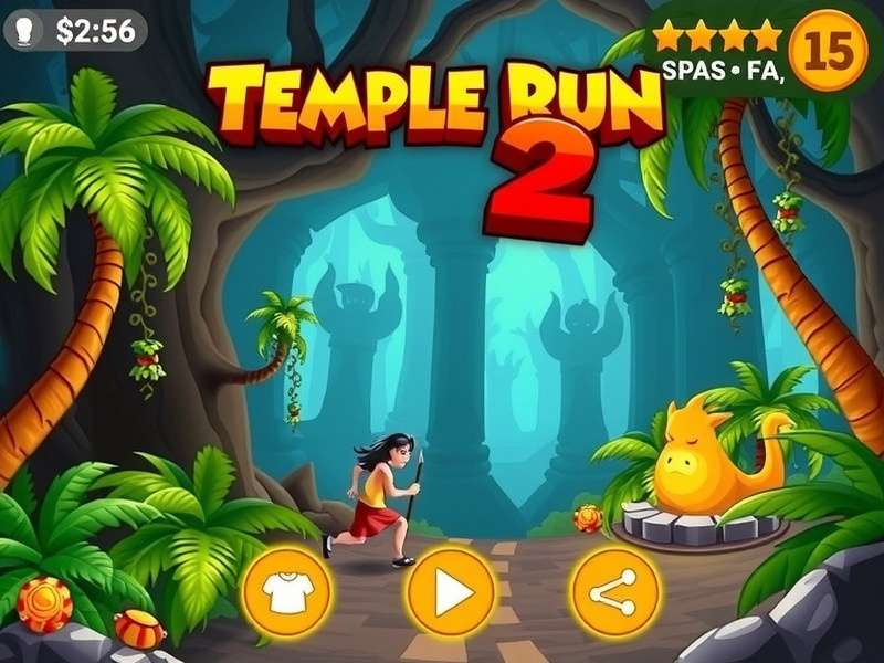 Temple Run 2 gameplay screenshot