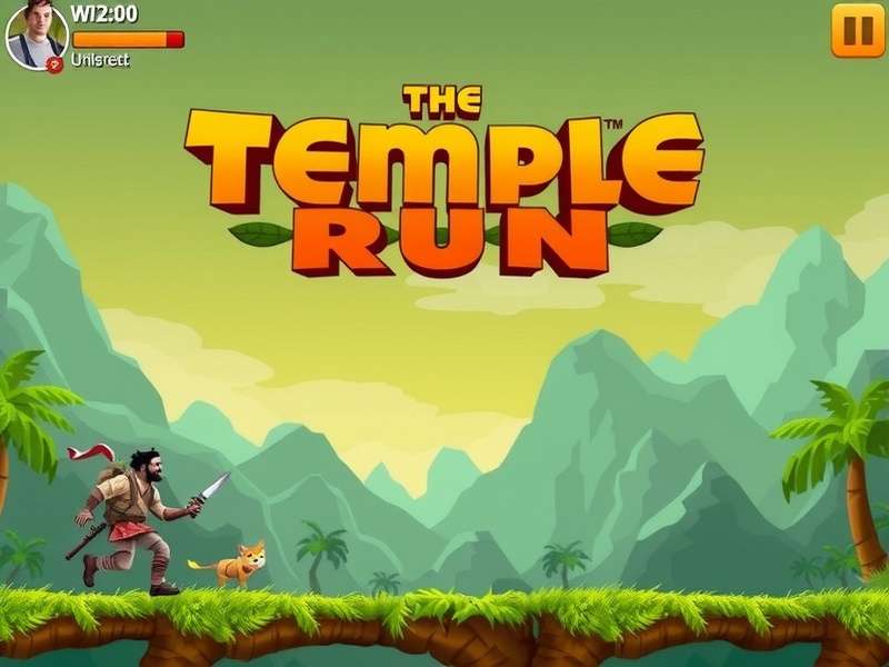 Temple Run high score screenshot MacBook Air