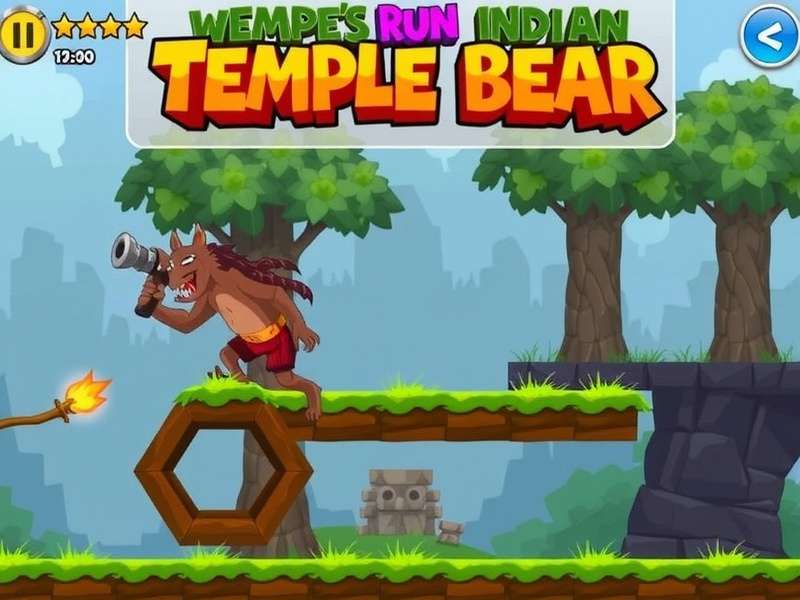 Temple Run Brave Bear main character
